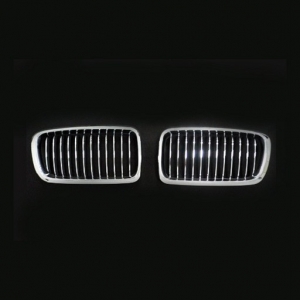 For BMW E38 (1999-02) 電鍍灰 水箱罩