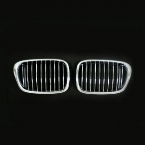 BMW E39 (2001~03) Chrome/Gray Front Grille
