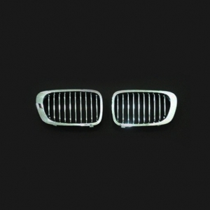 BMW E46 2D (1999~03 Pre-LCI) Chrome/Gray Front Grille