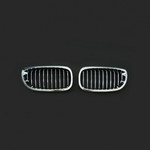 BMW E46 2D (2003~04) Chrome/Gray Front Grille