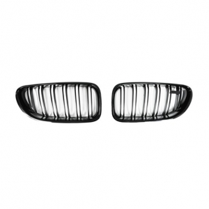 BMW F06/F12/F13 M6-Style Performance Shiny Black/MatteFront Grille