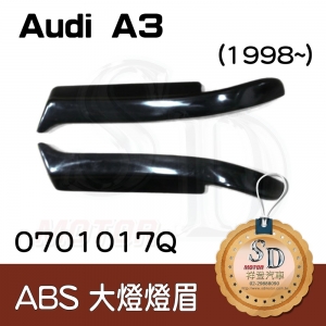 Eyesbrows for Audi A3 (1998~), ABS