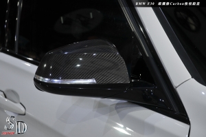 Mirror Cover for BMW F20/F30/F31/E84 LCI(X1) Carbon 亮面後視鏡蓋(R+L)