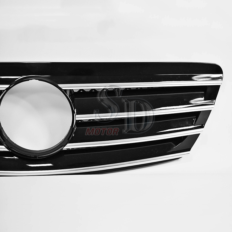 FOR Mercedes CL class W220 03-05年 亮黑 水箱罩