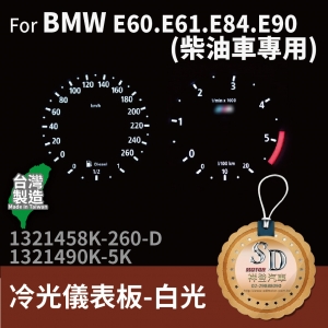 FOR BMW 5系列 E60.E61  X1系列 E84 3系列 E90 冷光 儀表板 白光
